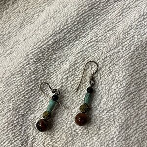 Wire earrings